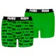 боксерки,детско,бельо,puma,everyday,logo,print,boxers,2,units,green,black,(green)
