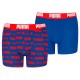 боксерки,детско,бельо,puma,everyday,logo,print,boxers,2,units,red,blue,(blue)