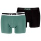боксерки,мъжко,бельо,puma,everyday,placed,logos,boxers,2,units,green,black,(dark,sage,black)