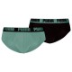 мъжко,бельо,puma,everyday,slips,2,units,green,black,(dark,sage,black)
