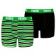 боксерки,детско,бельо,puma,everyday,striped,boxers,2,units,green,black,(green,black)