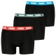 боксерки,мъжко,бельо,puma,everydays,boxers,3,units,black,(black,pop,combo)