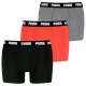 боксерки,мъжко,бельо,puma,everydays,boxers,3,units,red,fire,grey,black,(multicolor)