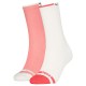 чорапи,дамски,чорапи,puma,rib,socks,2,pairs,pristine,pink,fruit,(white,pink)