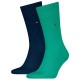чорапи,мъжки,чорапи,tommy,hilfiger,classic,socks,2,pairs,green,blue,(sea,green)