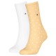 чорапи,дамски,чорапи,tommy,hilfiger,dots,socks,2,pairs,yellow,white,(yellow)