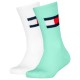 чорапи,детски,чорапи,tommy,hilfiger,flag,crew,socks,2,pairs,green,white,(faded,green)