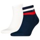 чорапи,мъжки,чорапи,tommy,hilfiger,quarter,sport,socks,2,pairs,white,blue,(navy)
