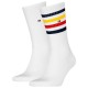 чорапи,мъжки,чорапи,tommy,hilfiger,sport,stripe,crew,socks,2,pairs,white