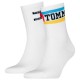 чорапи,мъжки,чорапи,tommy,hilfiger,uni,short,socks,2,pairs,white,(yellow)