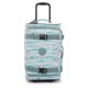 куфари,kipling,aviana,s,39l,trolley,bag,palmtree,leaves,(blue)