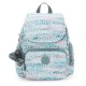 раница,раници,kipling,city,zip,mini,9l,backpack,palmtree,leaves,(blue)