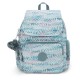 раница,раници,kipling,city,zip,s,13l,backpack,palmtree,leaves,(blue)