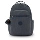 раница,раници,kipling,seoul,college,extra,backpack,marine,navy,(grey)