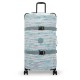 куфари,kipling,spontaneous,l,101l,trolley,bag,palmtree,leaves,(blue)