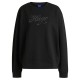 блуза,дамски,блузи,hugo,blue,oversized,2,10266045,sweatshirt,black,(black)
