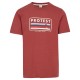 тениска,мъжки,тениски,protest,barn,short,sleeve,t,shirt,red,(brick,red)