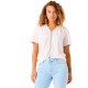 тениска,дамски,тениски,garcia,b50003,short,sleeve,v,neck,t,shirt,ecru,(beige)