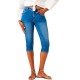 панталони,дамски,панталони,garcia,celia,capri,3,4,pants,medium,used,(blue)