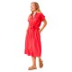 рокля,дамски,поли,и,рокли,garcia,e50280,short,sleeve,midi,dress,ruby,red,(red)