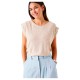тениска,дамски,тениски,garcia,e50209,short,sleeve,t,shirt,beige