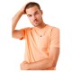 тениска,мъжки,тениски,garcia,e51203,short,sleeve,t,shirt,apricot,(orange)