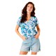 тениска,дамски,тениски,garcia,f50002,short,sleeve,v,neck,t,shirt,white,(vivid,green)