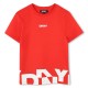тениска,детски,тениски,dkny,d62303,short,sleeve,t,shirt,vivid,red,(red)