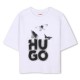 тениска,детски,тениски,hugo,g00392,short,sleeve,t,shirt,white