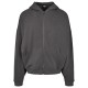блуза,мъжки,пуловери,urban,classics,90´s,full,zip,sweatshirt,grey,(dark,shadow)