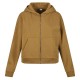 блуза,дамски,блузи,urban,classics,boxy,full,zip,sweatshirt,summer,olive,(brown)