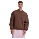 блуза,мъжки,пуловери,urban,classics,fluffy,sweatshirt,chocolate,brown,(brown)