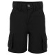 къси,панталони,детски,панталони,urban,classics,knee,pleat,cargo,shorts,black