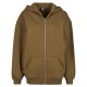блуза,дамски,блузи,urban,classics,oversized,tb5036,full,zip,sweatshirt,brown