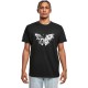 тениска,мъжки,тениски,дамски,тениски,mister,tee,butterfly,white,short,sleeve,t,shirt,black,(black)
