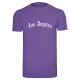 тениска,мъжки,тениски,дамски,тениски,mister,tee,los,angeles,wording,short,sleeve,t,shirt,purple,(ultraviolet)