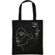 чанта,всички,чанти,mister,tee,one,line,canvas,tote,bag,black,(black)