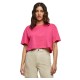 тениска,дамски,тениски,build,your,brand,short,short,sleeve,t,shirt,hibiskus,pink,(pink)