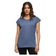 тениска,дамски,тениски,build,your,brand,short,sleeve,t,shirt,vintage,blue,(blue)