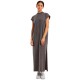 рокля,дамски,поли,и,рокли,build,your,brand,vintage,short,sleeve,long,dress,magnet,(grey)