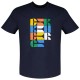 тениска,мъжки,тениски,bikkembergs,bmt0707,short,sleeve,t,shirt,black,iris,(blue)