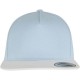 шапка,с,козирка,всички,шапки,flexfit,classic,5,panel,snapback,cap,light,blue,white