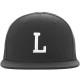 шапка,с,козирка,всички,шапки,masterdis,letter,l,snapback,cap,black,(black)