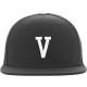 шапка,с,козирка,всички,шапки,masterdis,letter,v,snapback,cap,black,(black)
