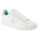маратонки,дамски,маратонки,le,coq,sportif,court,clean,trainers,optical,white,subtle,green,(white)