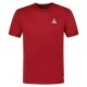 тениска,мъжки,тениски,le,coq,sportif,tri,lf,n°1,short,sleeve,t,shirt,red