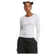 тениска,дамски,тениски,urban,classics,basic,super,slim,long,sleeve,t,shirt,white