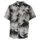 риза,с,къс,ръкав,детски,ризи,urban,classics,frond,resort,short,sleeve,shirt,black,(black)