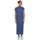 рокля,дамски,поли,и,рокли,urban,classics,extended,shoulder,short,sleeve,midi,dress,vintage,blue,(blue)
