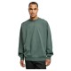 блуза,мъжки,пуловери,urban,classics,heavy,terry,garment,dye,sweatshirt,green,(bottle,green)